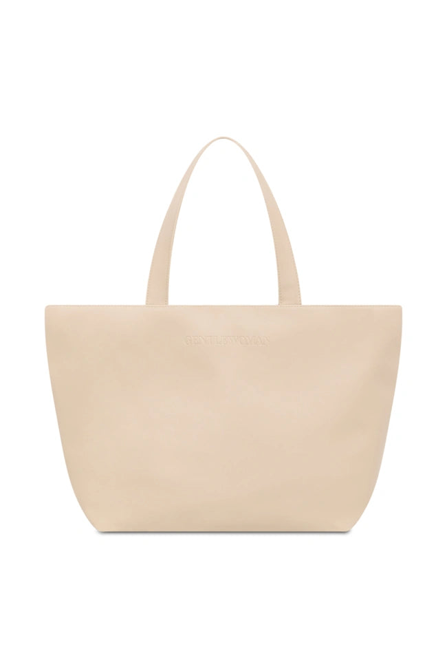 GENTLEWOMAN Daily Tote: Cream
