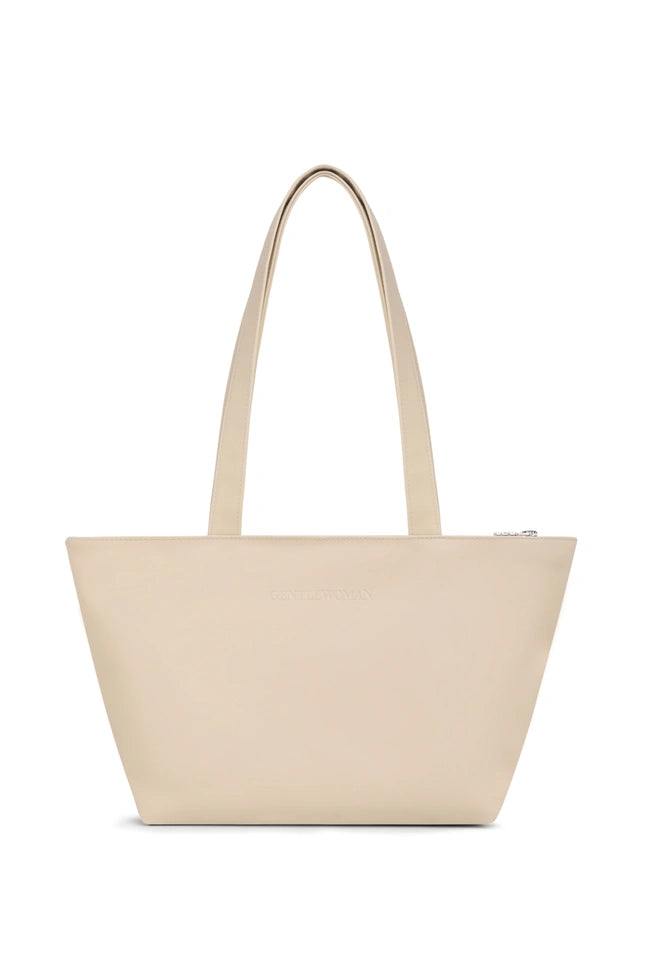 GENTLEWOMAN Daily Shoulder Bag: Cream