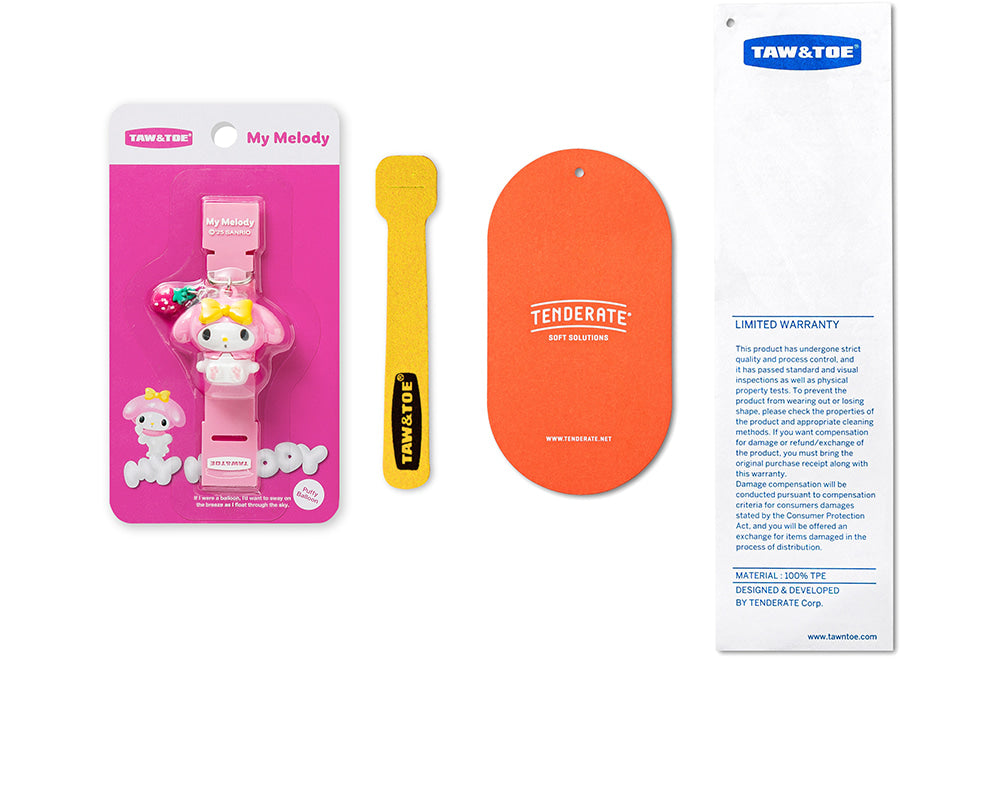 TAW&TOE Zerovity™ Plumpy Melody Charm Deco Set