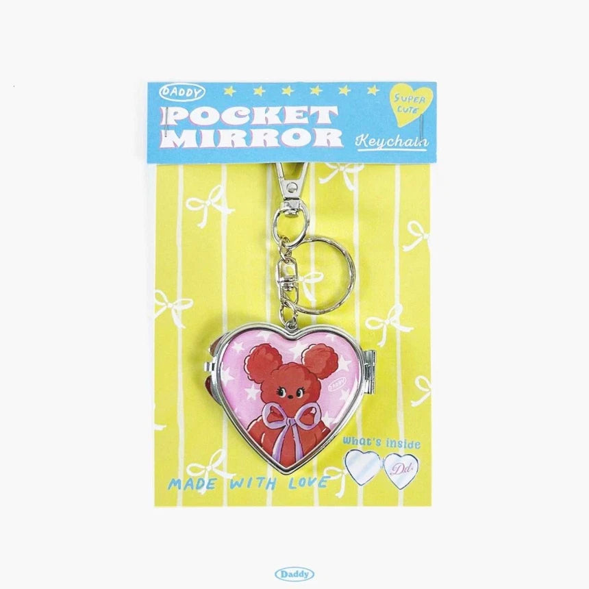 Daddy Ronnie & Lux Mirror Keychain