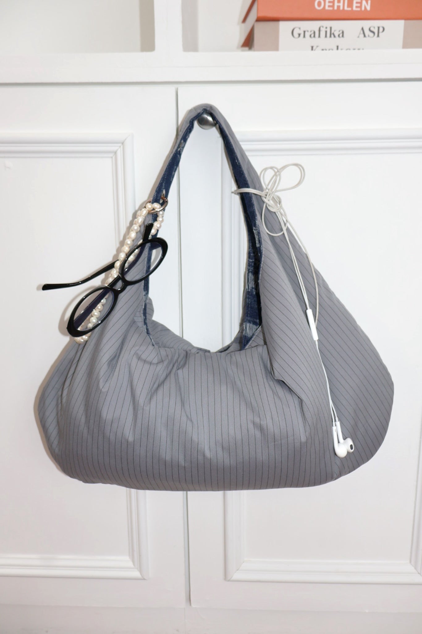 DEPC EYELET DENIM BAG