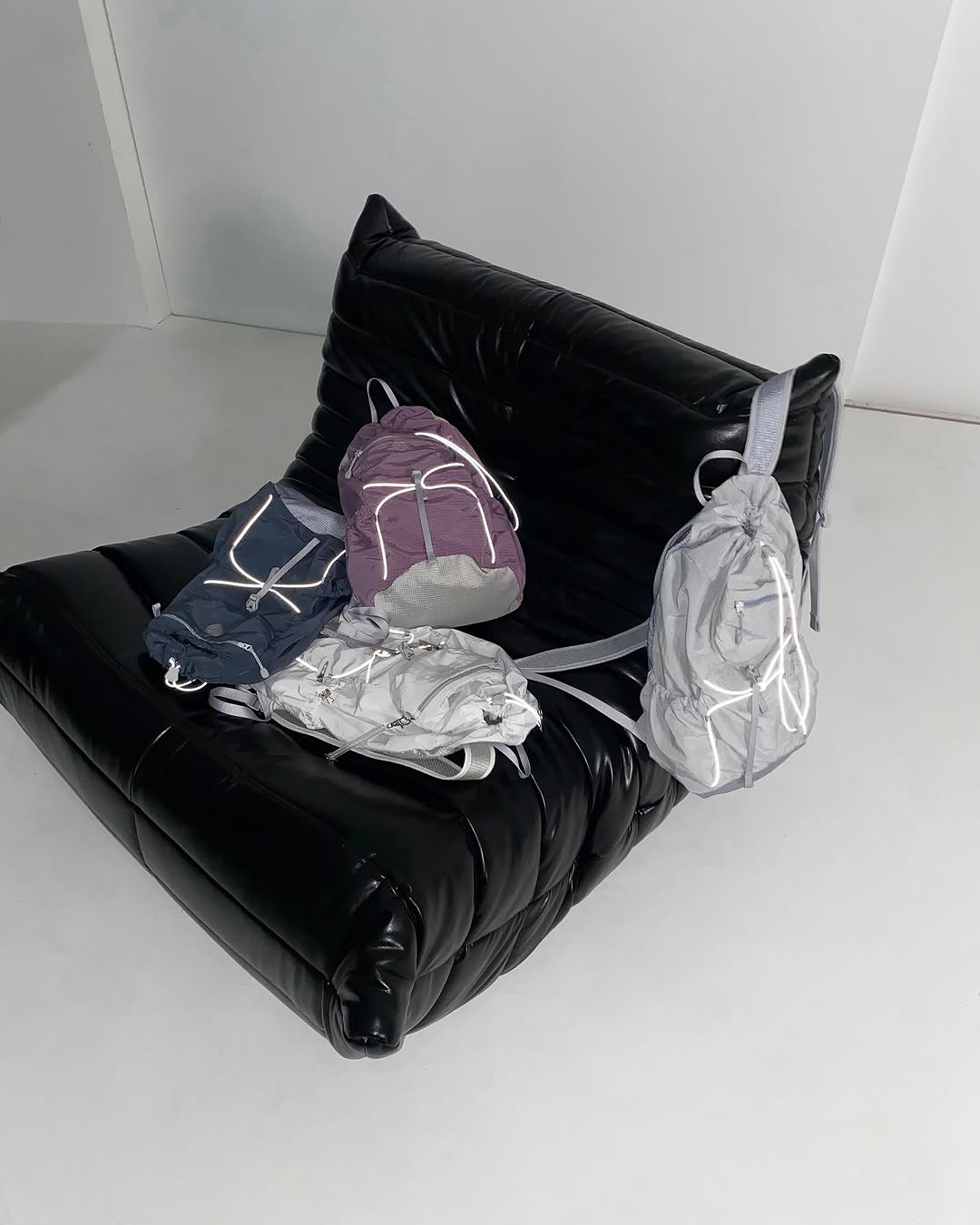 fennec Airy Pocket Backpack / Charcoal