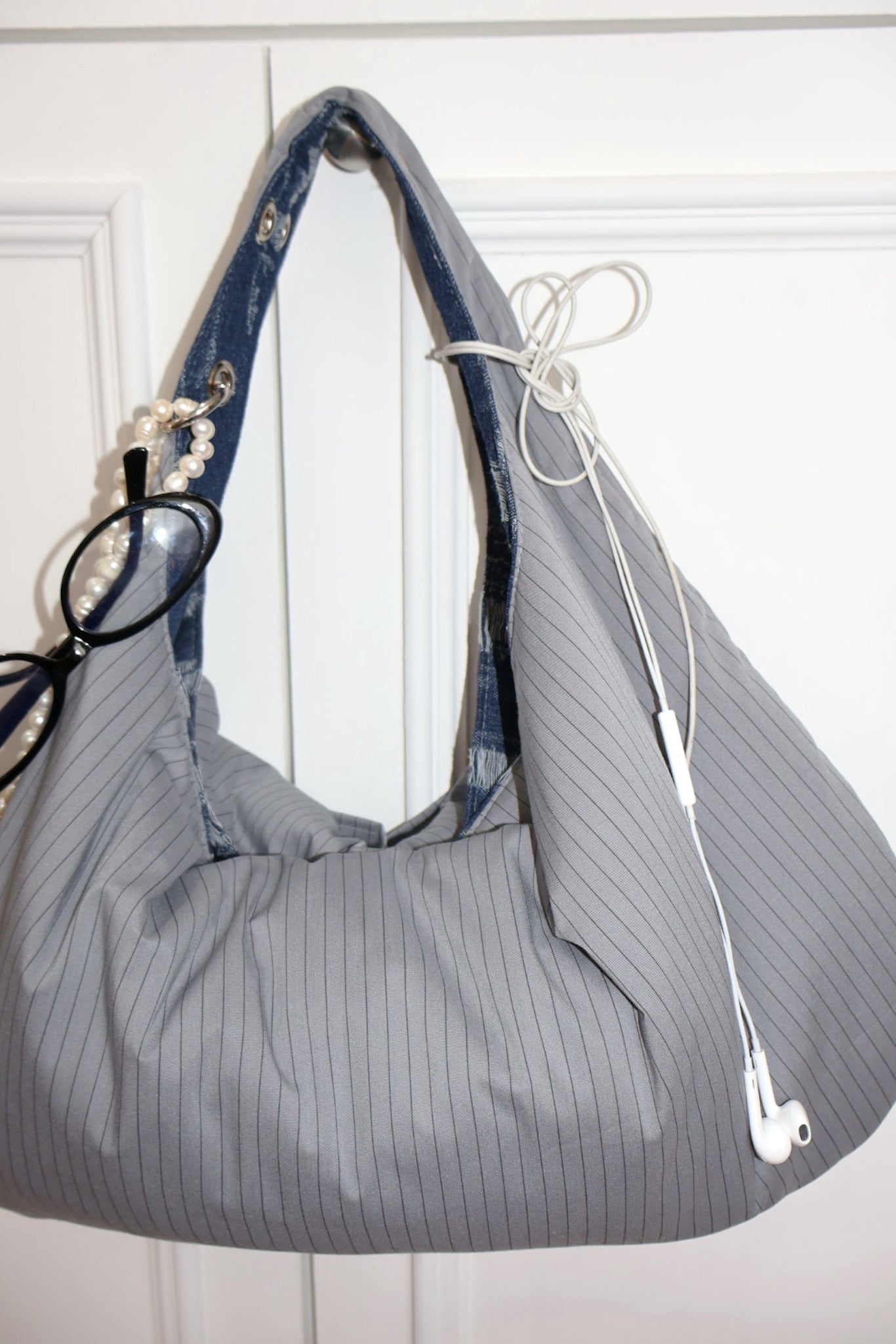 DEPC EYELET DENIM BAG