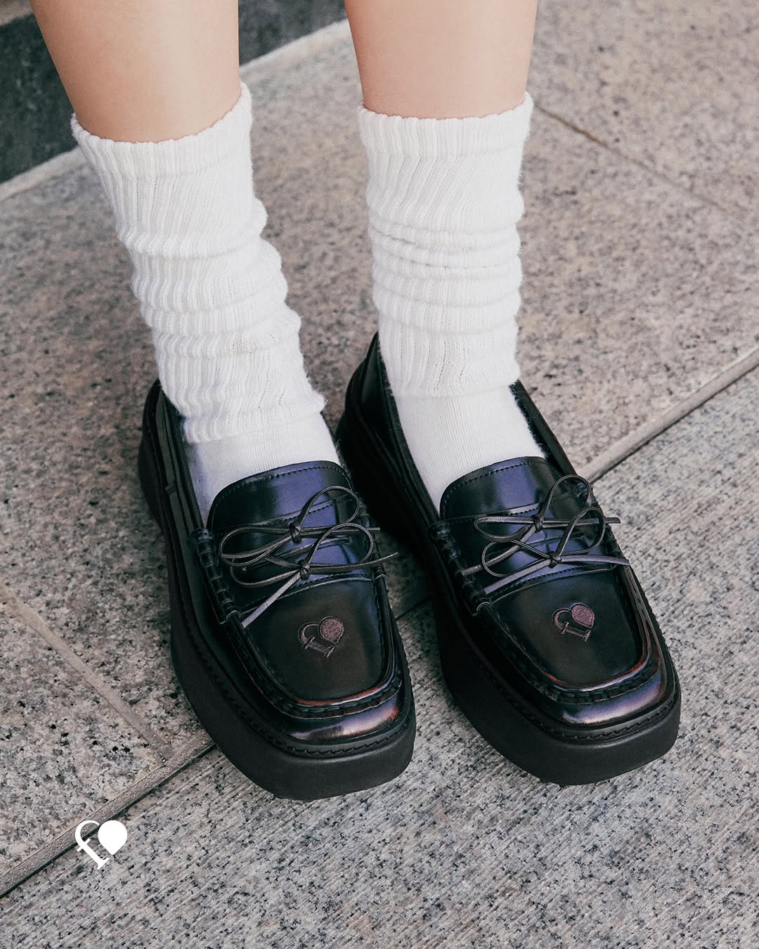 flct Glow Platform Loafer / 2colors
