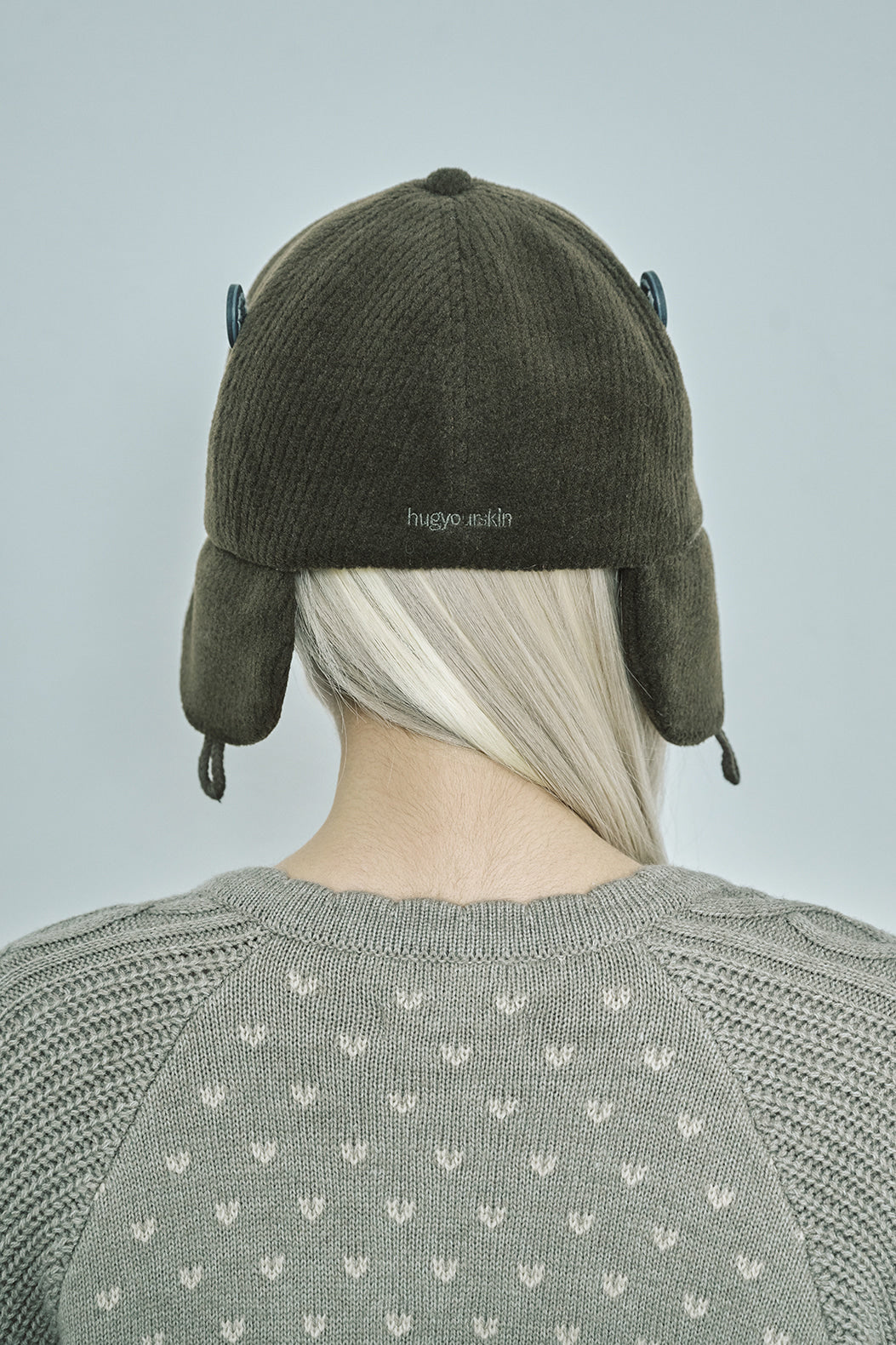 hugyourskin Trooper flap button cap (Brown)