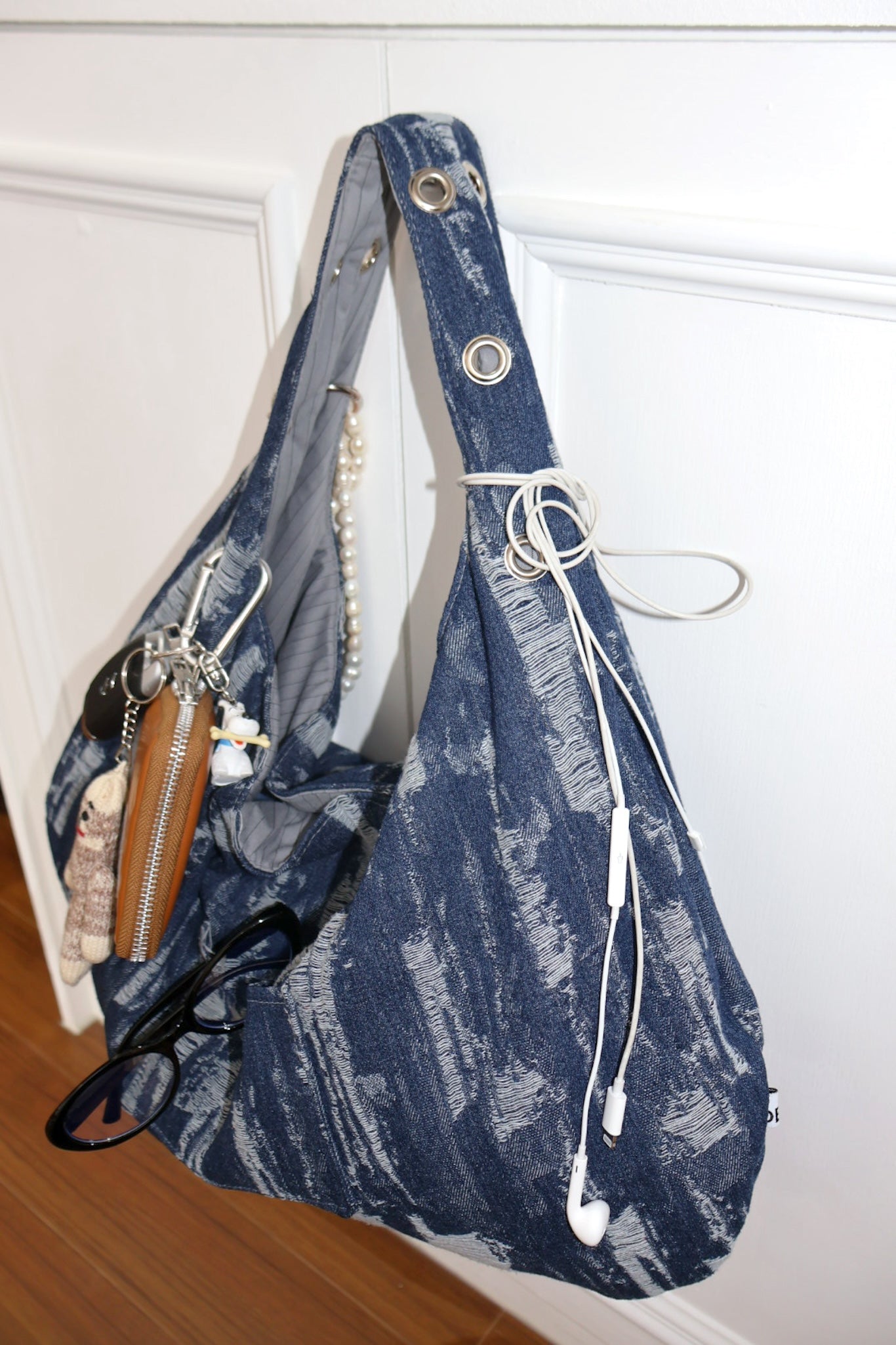 DEPC EYELET DENIM BAG
