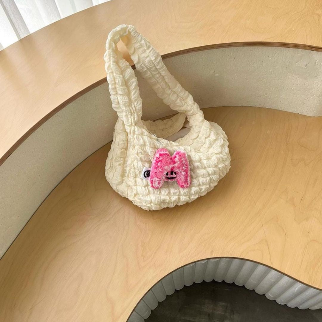 Smiley Alphabet Keychain (customize OK!)