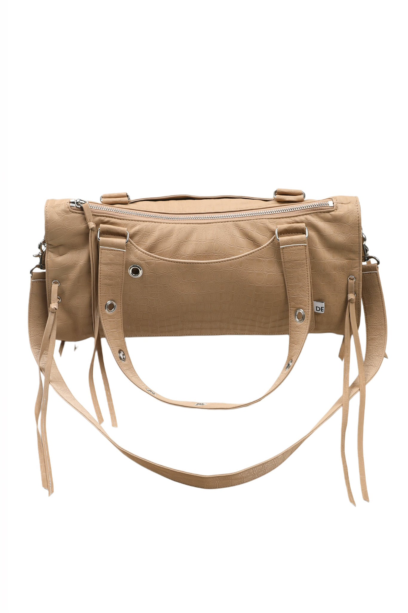DEPC EYELET LEATHER BAG (VER.3) - SAND