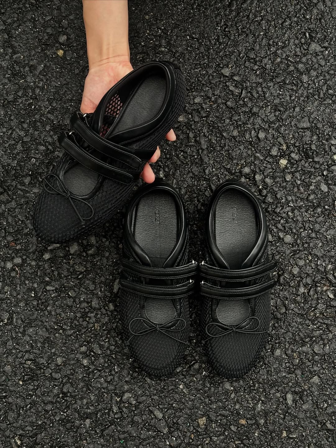 RIBBON MOZZI SHOES