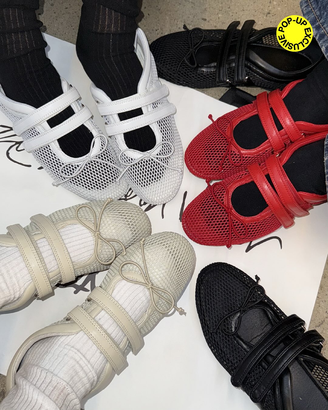 RIBBON MOZZI SHOES