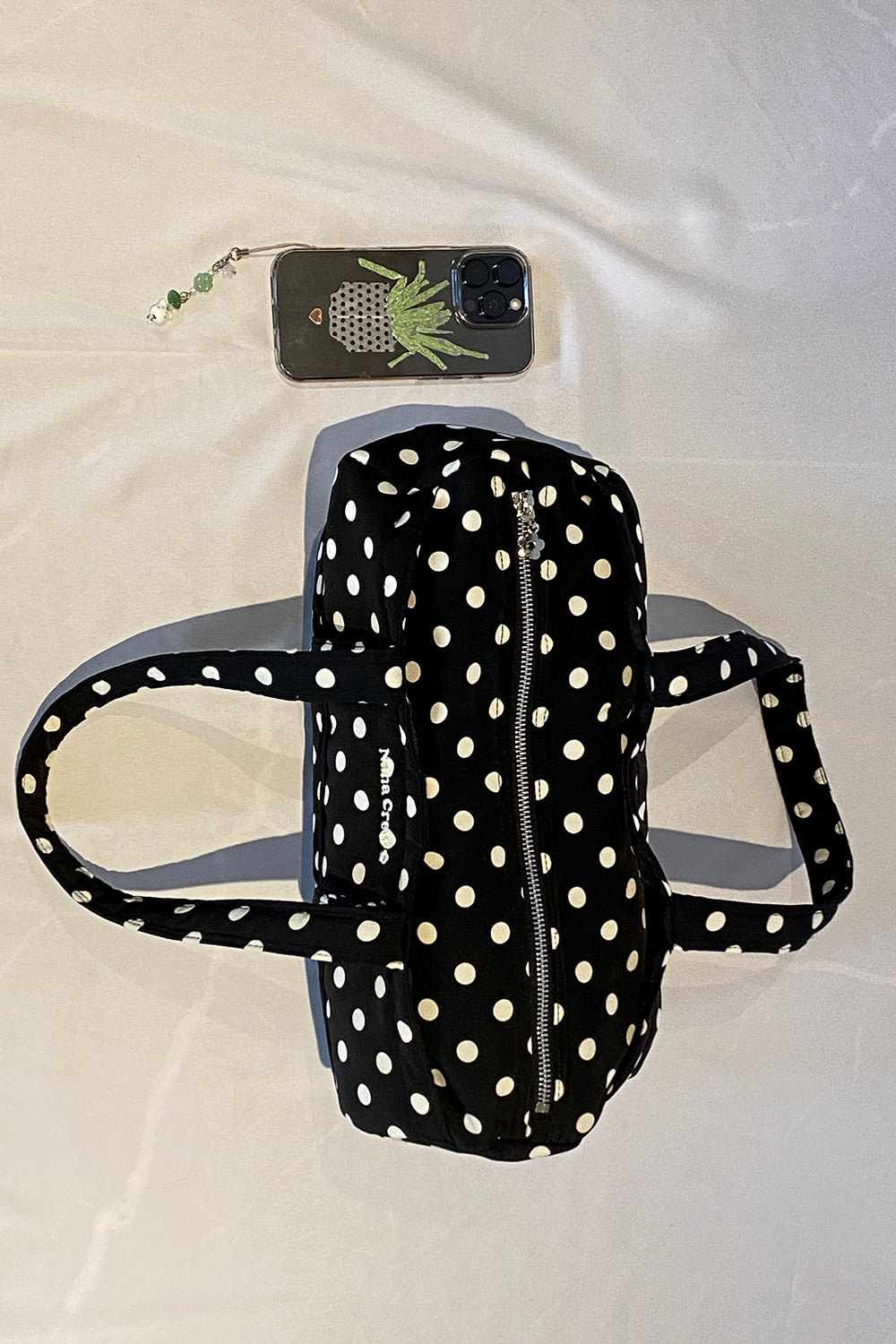 NANACREW MINI DUFFLE BAG - POLKA DOT