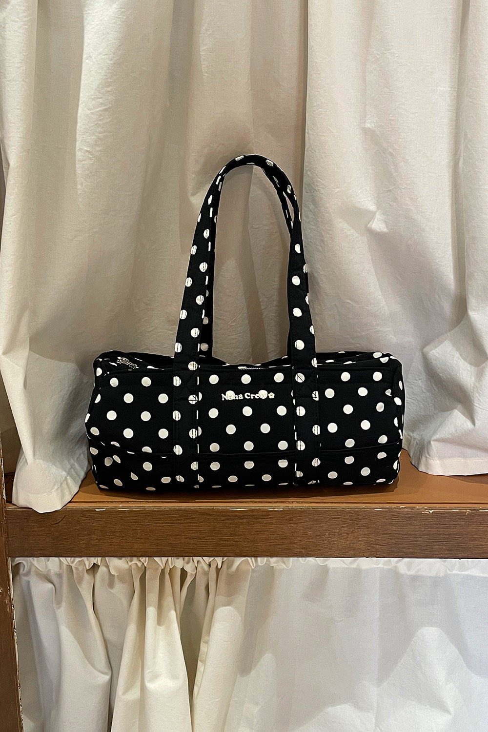 NANACREW MINI DUFFLE BAG - POLKA DOT
