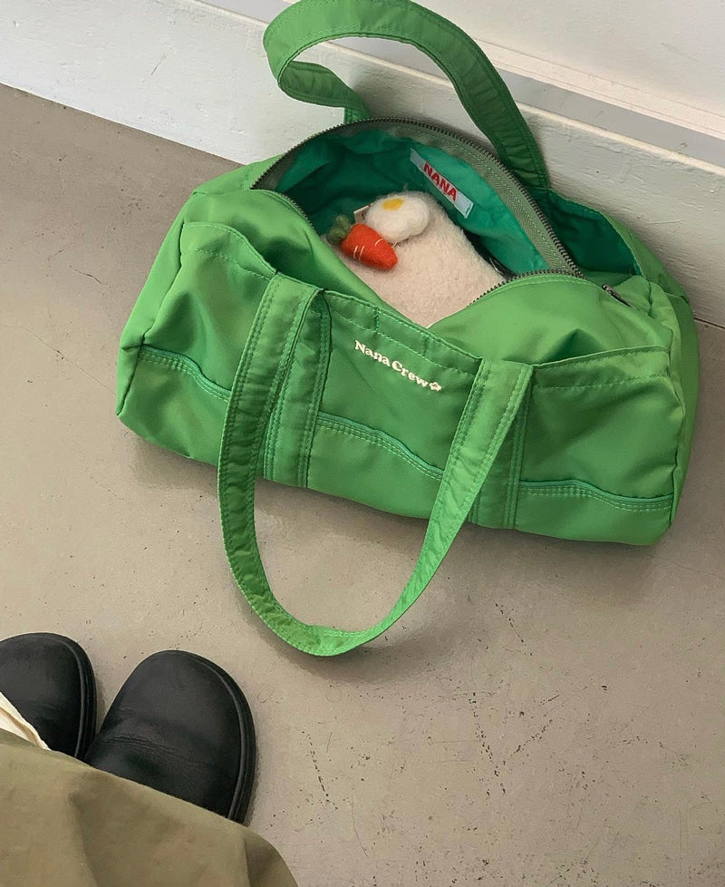 NANACREW MINI DUFFLE BAG - ANTIQUE GREEN