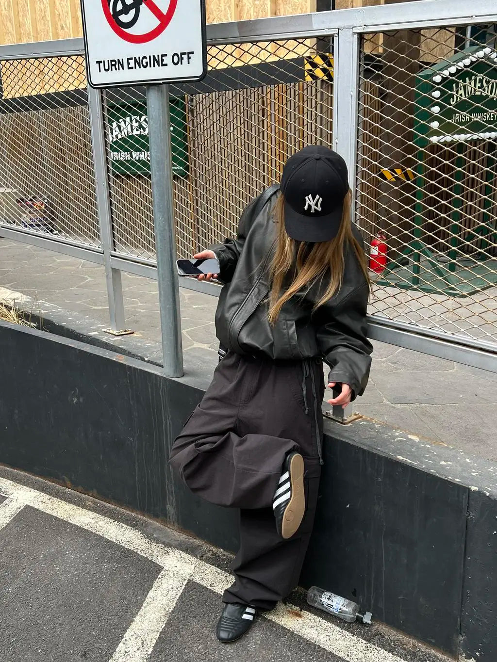 [韓國製造🇰🇷] BLACKUP Draped String Cargo Pants / 2colors