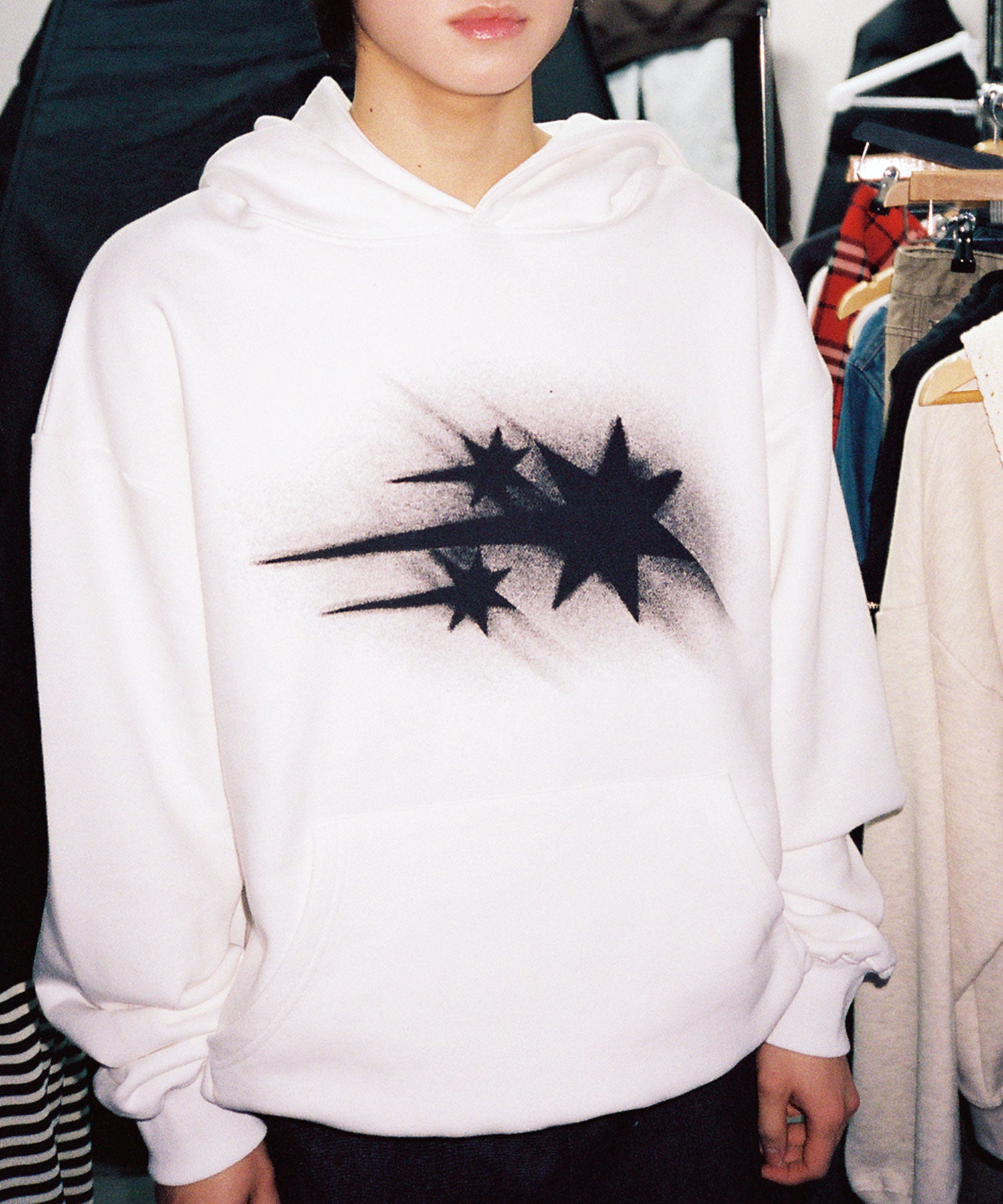 niceghostclub MOVING SYMBOL HOODIE
[WHITE]