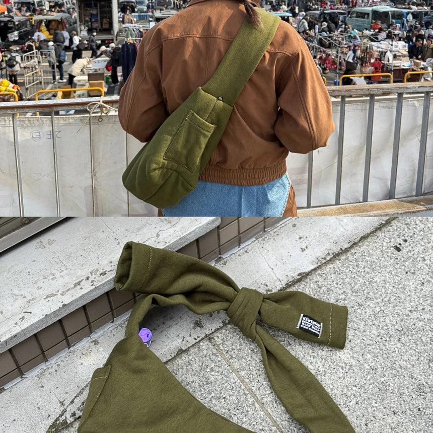 [官方代理💣] KENTNEEY 3-WAY SWEATER DAILY WINDY BAG - PICKLE GREEN