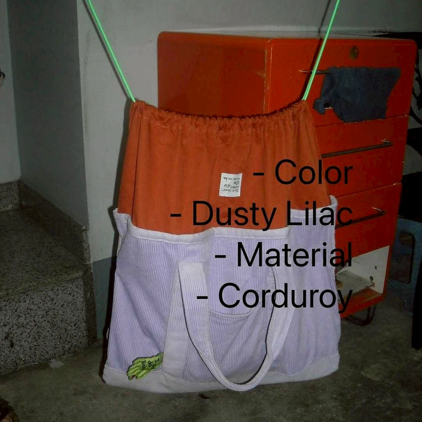 Corduroy Toast Bag🍞 - Dusty Lilac🔮🎧