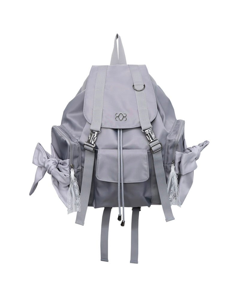 siweol Bow Backpack / Nylon Lavender