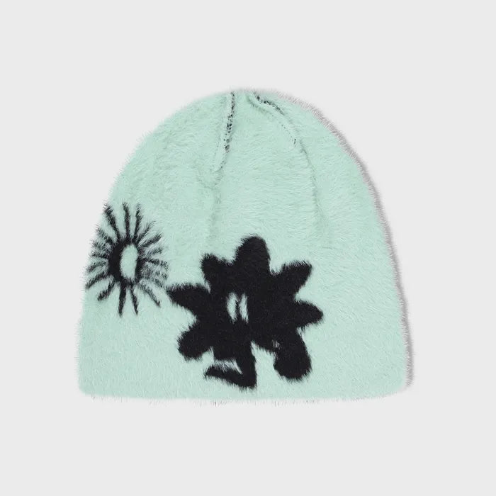SUNLOVE Cali Shaggy Beanie Black