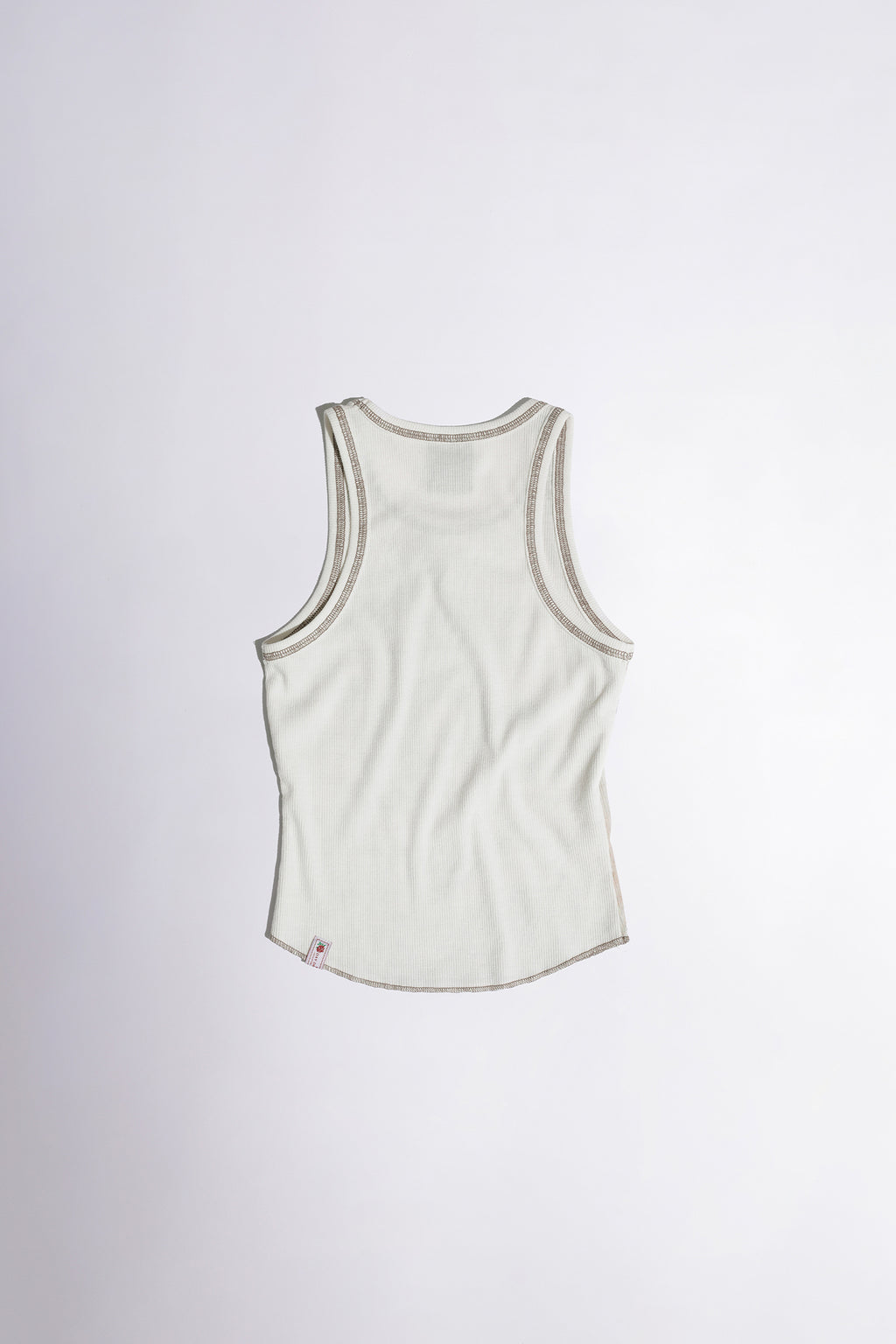[SCULPTOR] Maria Tear Drop Tank Top - Dirty Peach/Raw