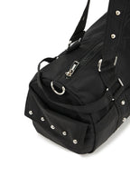 DEINET LOGO DUFFLE MINI BAG IN  BLACK