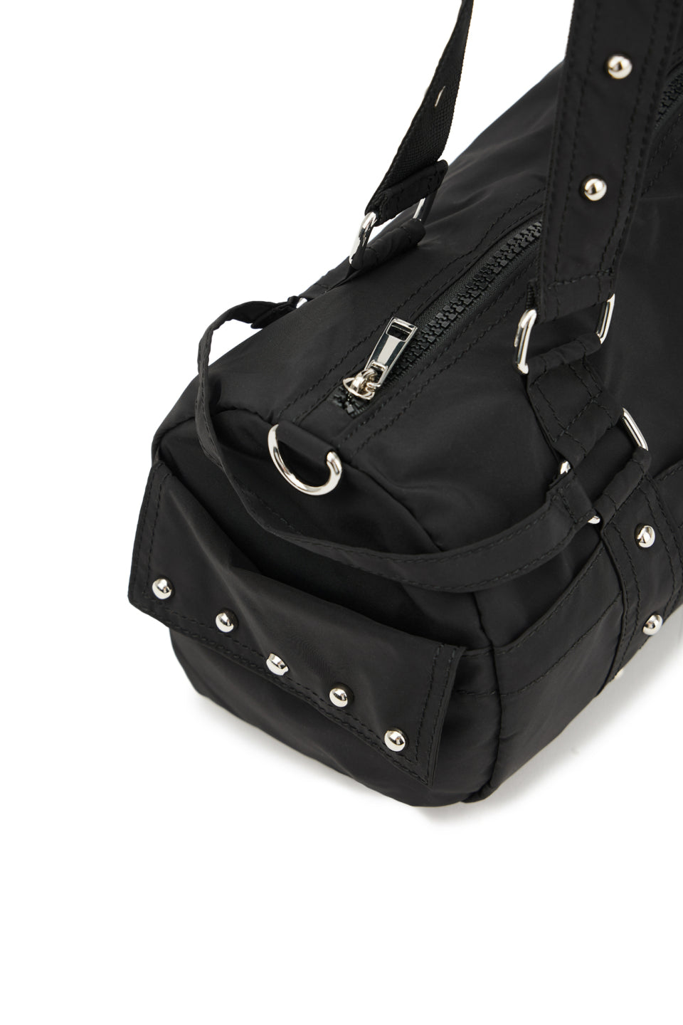 DEINET LOGO DUFFLE MINI BAG IN  BLACK
