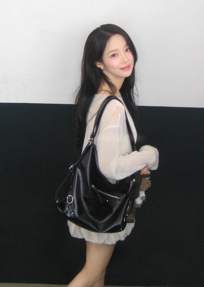 ANC 2-WAY ZIPPER BAG_BLACK