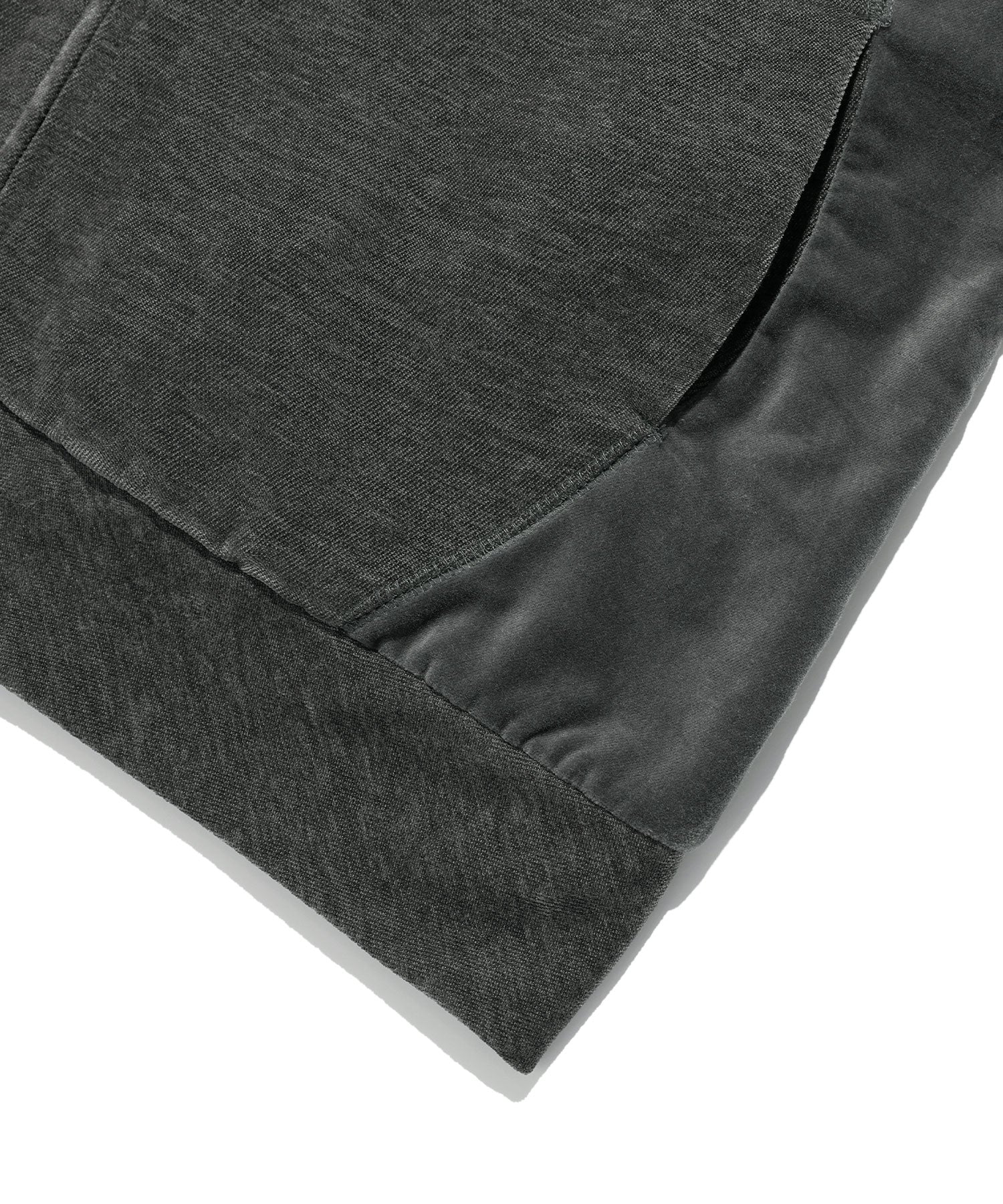 niceghostclub VELOUR TRACK JACKET [GREY]