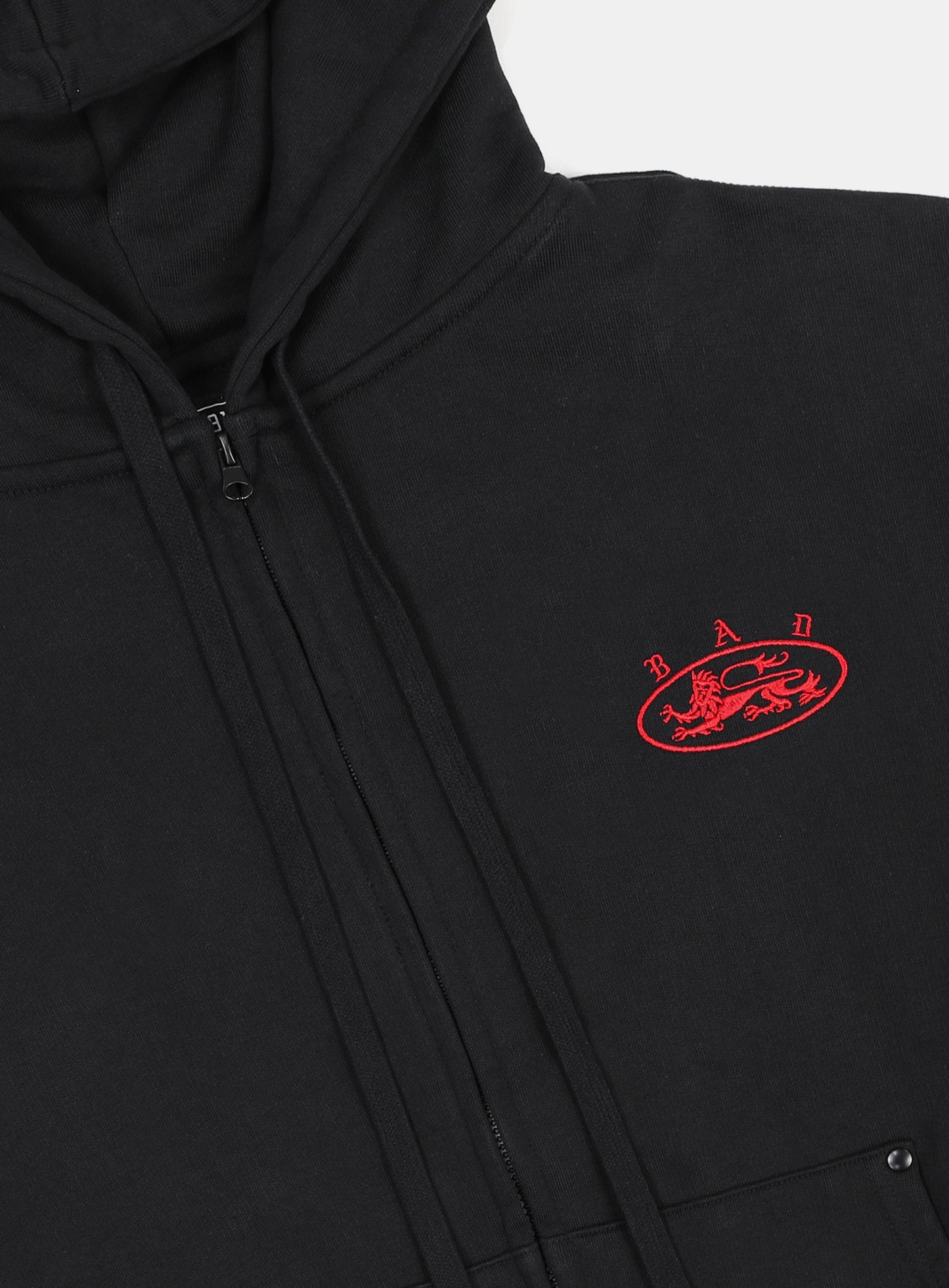 Mystic Capsule Hood Zip Up / Black