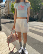 NOIRNINE Bébé Crop T-shirts / 5colors