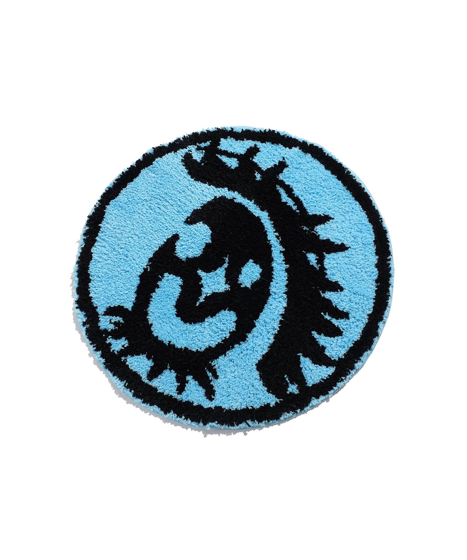 niceghostclub big eye rug mat [blue]