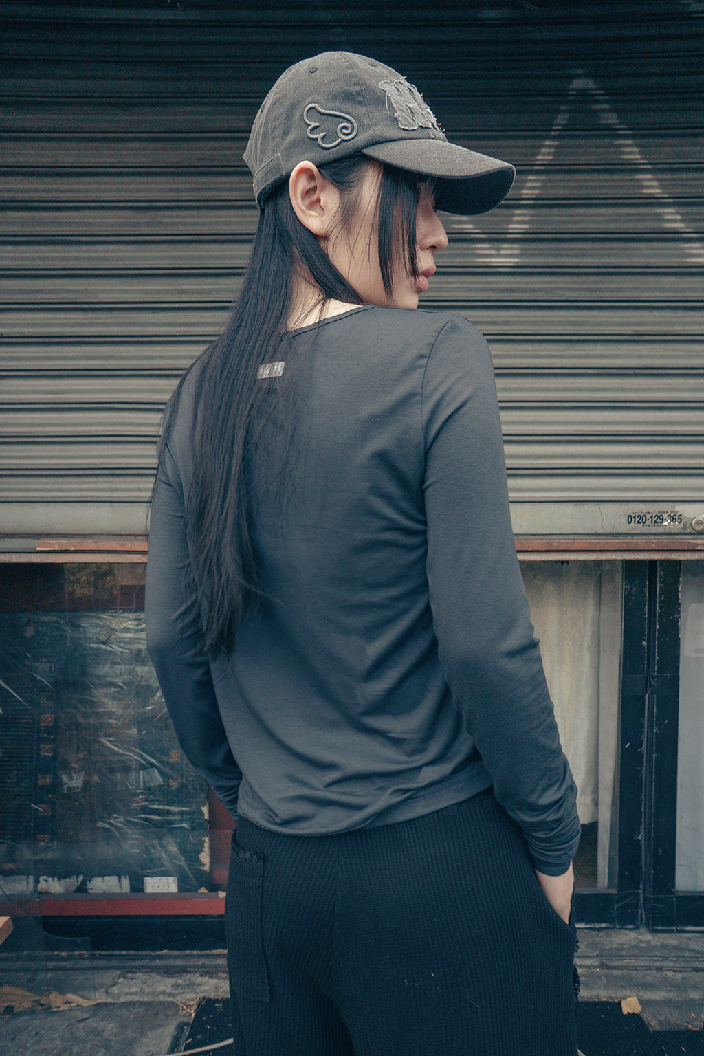 hugyourskin HUG friends cap / charcoal