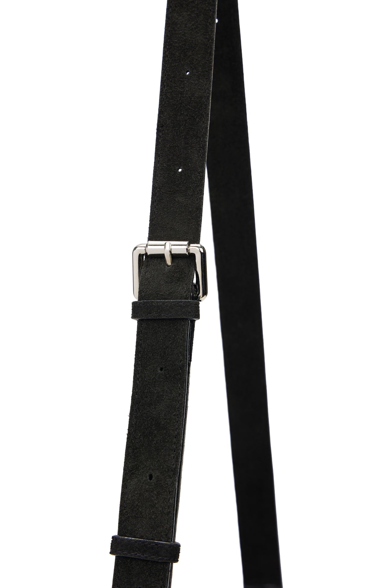 DEINET STUD POCKET BIG BAG IN SUEDE BLACK