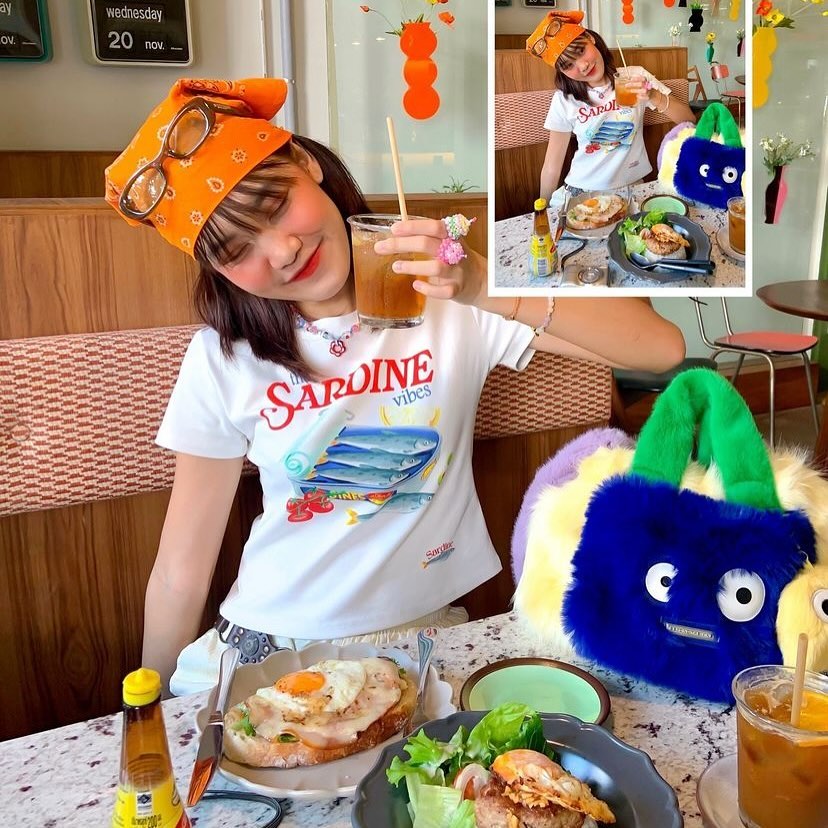 abbie.acc Mini Floral Necklace / 11colors