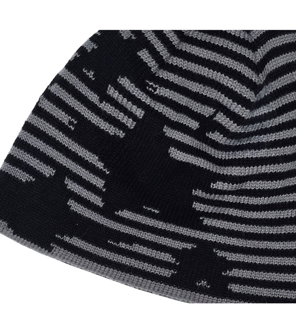 STRIPE STAR BEANIE / 2COLORS