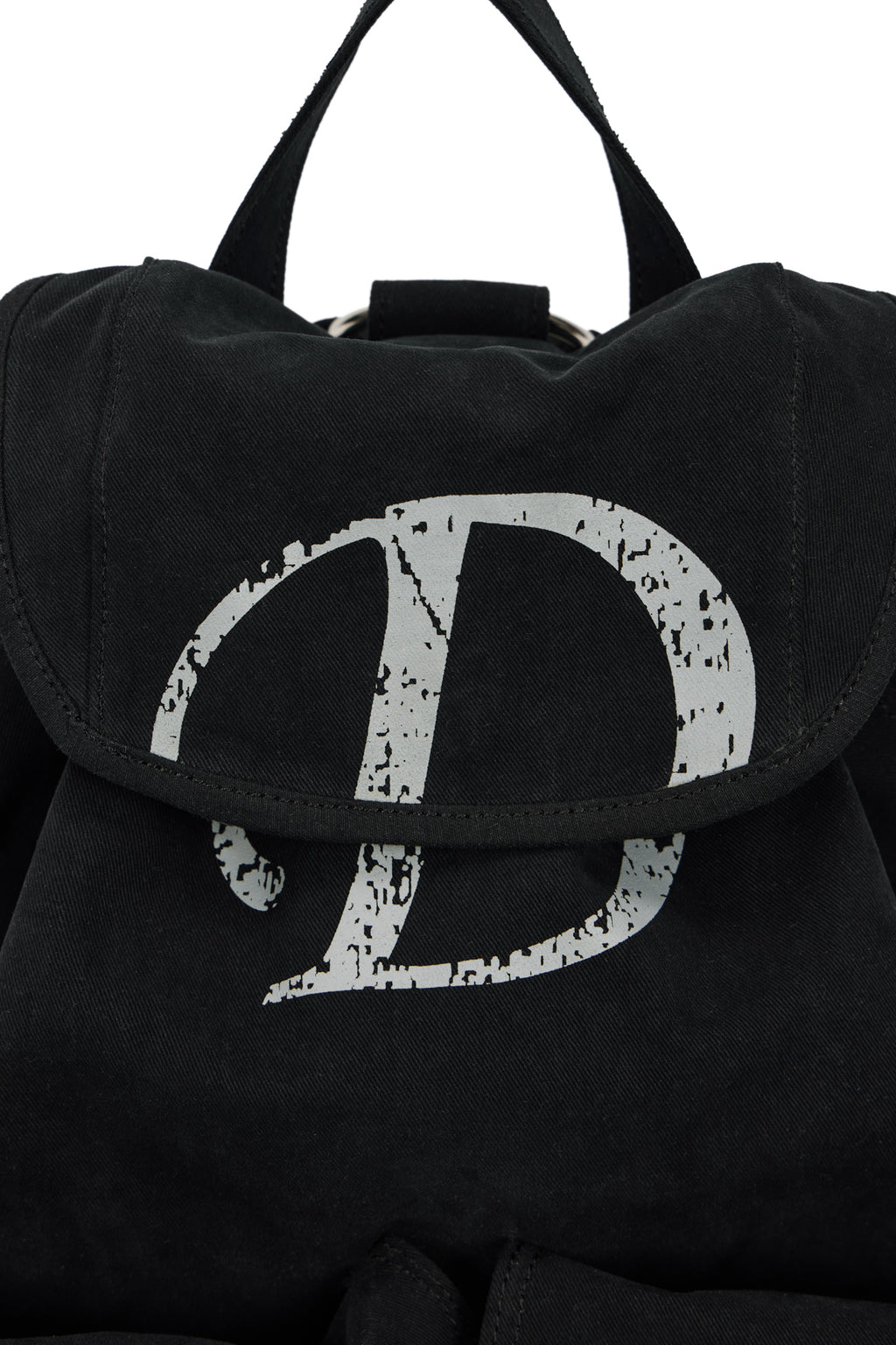 DEINET D & FRIENDS STUD POCKET BACKPACK IN BLACK