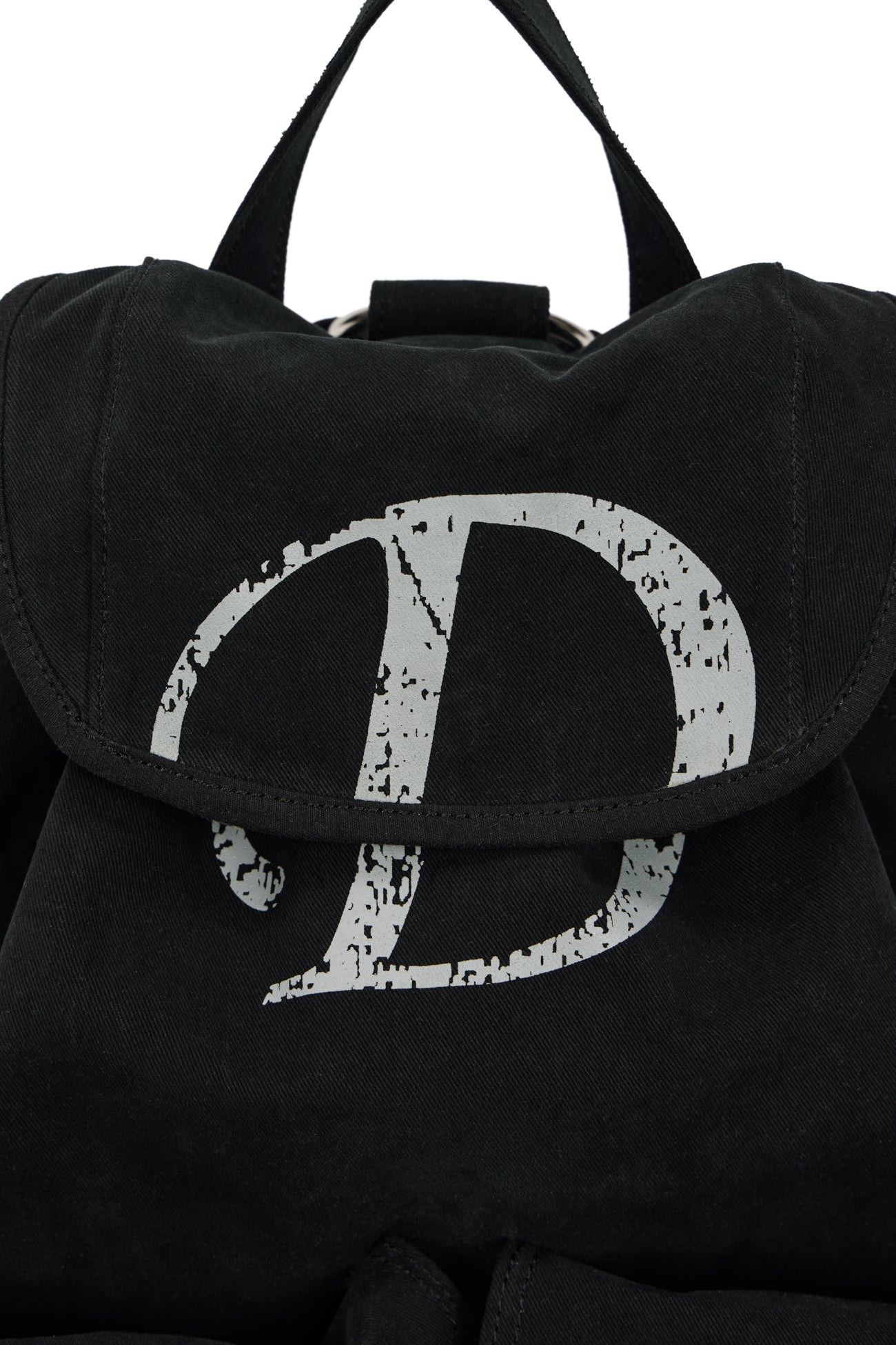 DEINET D & FRIENDS STUD POCKET BACKPACK IN BLACK