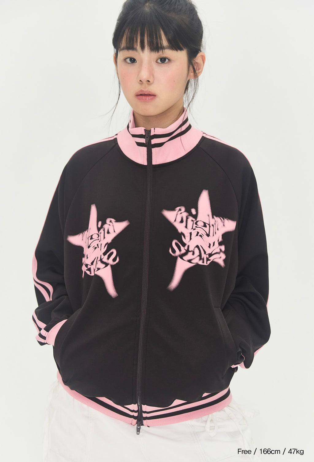 BYEOLBODA GEUDAE TRACK TOP [DEEP BROWN]