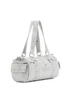 DEINET LOGO DUFFLE MINI BAG IN GREY