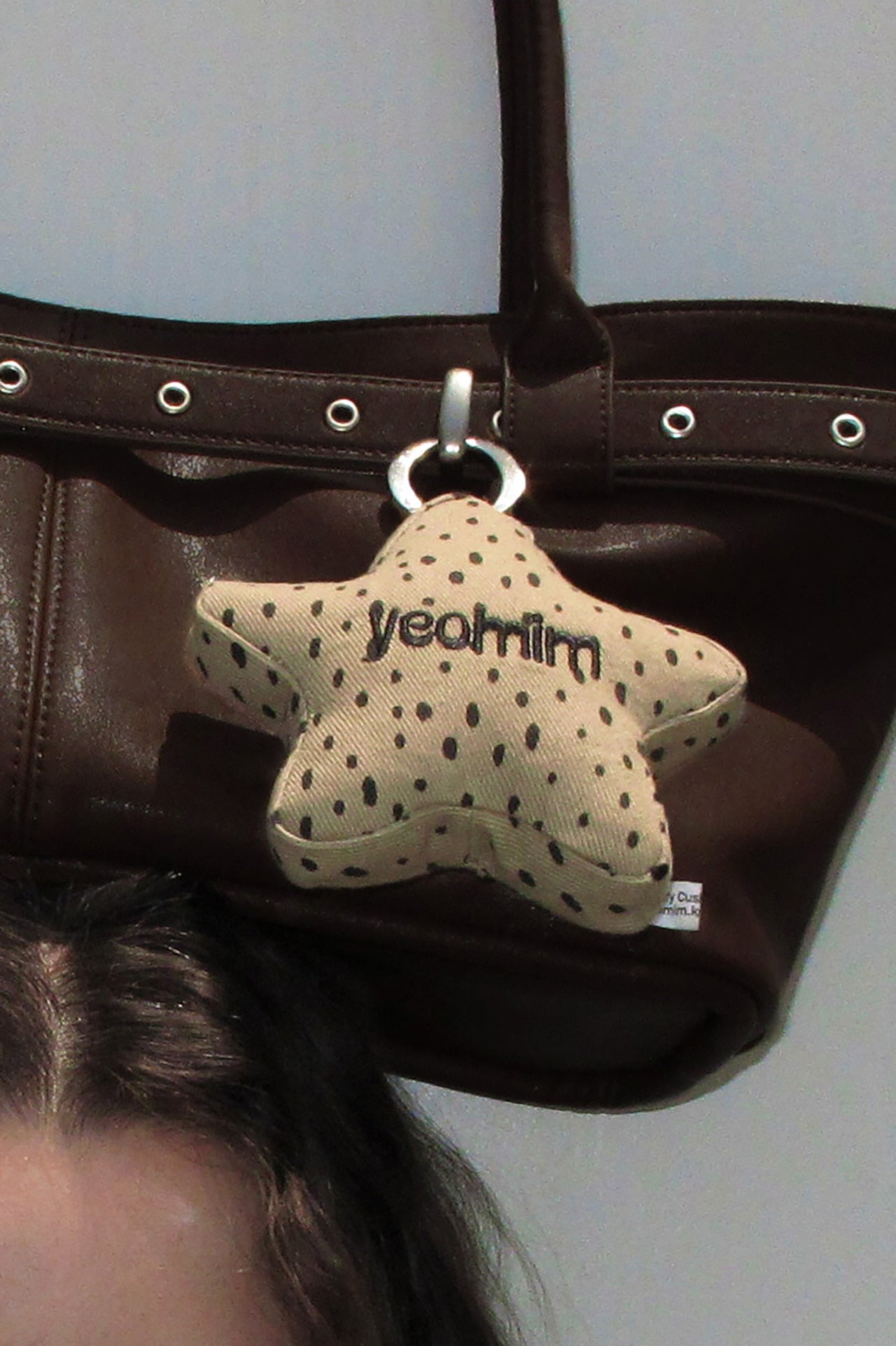 YEOMIM star cushion keyring (2colors)