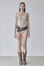 Overalls Knitted Bodysuit Raw
