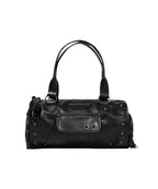 FANCY CLUB VEIL BAG & WALLET (BLACK)
