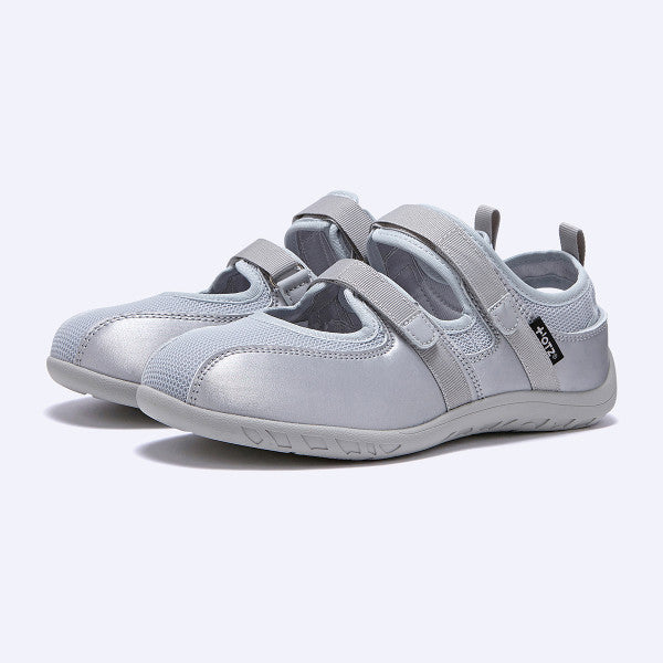 OTZ ROMARY TWO STRAP FLAT SNEAKERS / LIGHT GREY