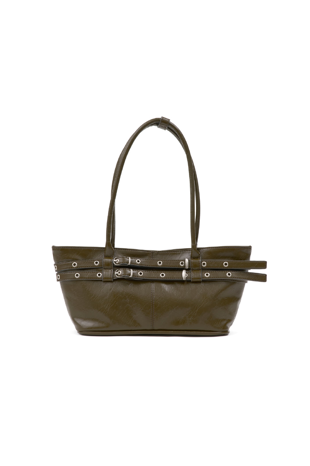 YEOMIM mini belted boat bag (crack khaki)