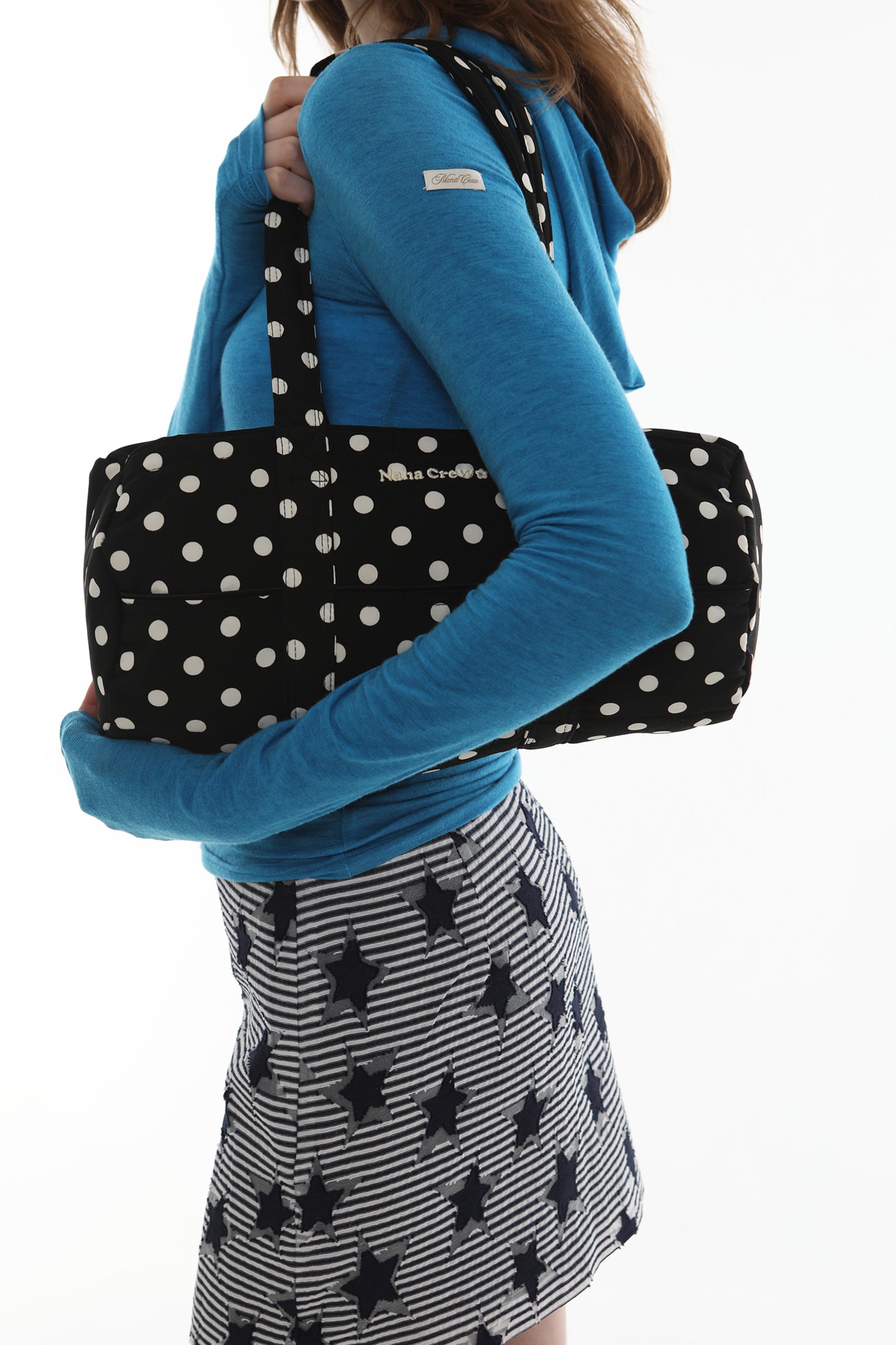 NANACREW MINI DUFFLE BAG - POLKA DOT