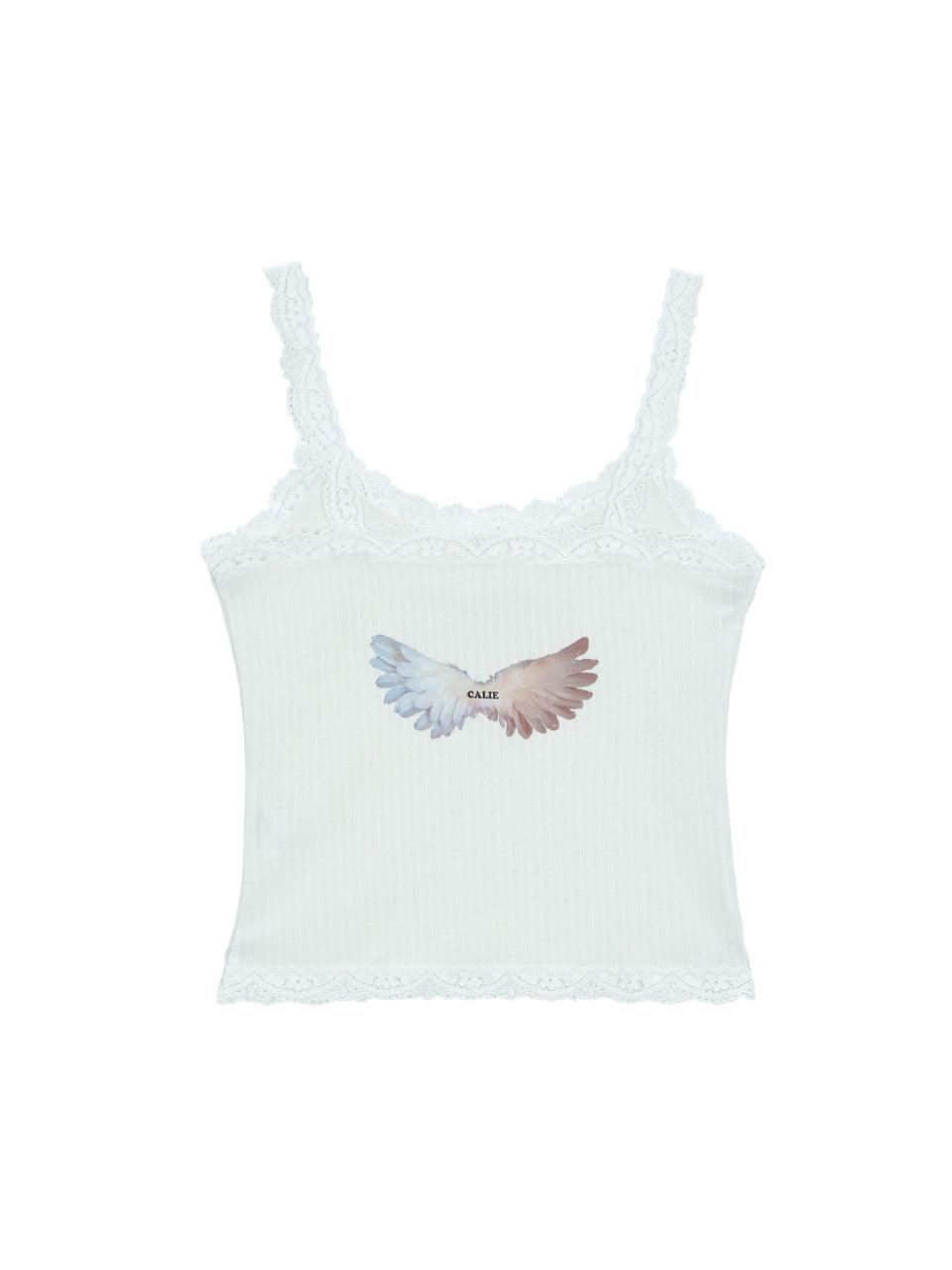 Angle Wings Sleeveless - white