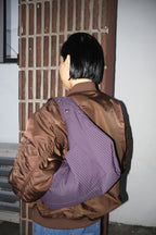 DEPC EYELET JACQUARD BAG