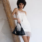 RORA HOBO BAG MINI - BLACK