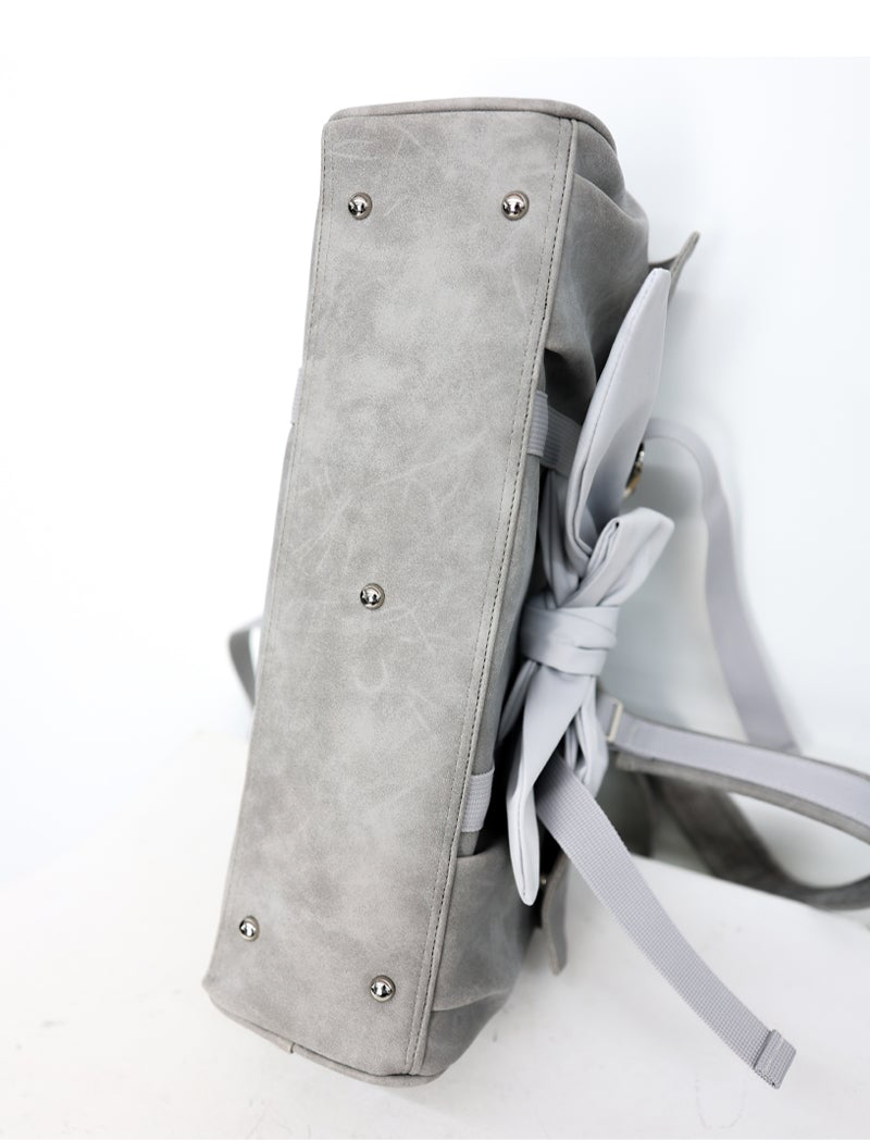 siweol Bow Pottie Bag - grey