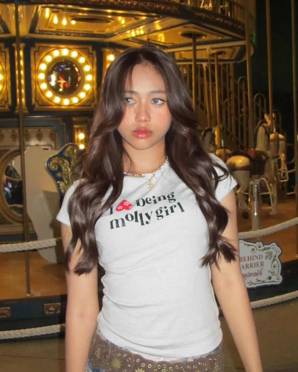 I ♥️ being molly girl tee